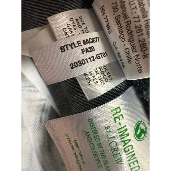 J. Crew 484 Slim Fit Stretch Medium Wash Denim Jeans Mens Size 32x34 - Picture 10 of 11